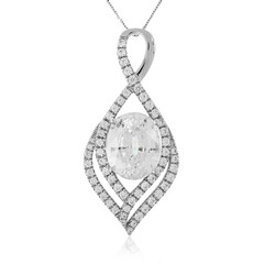 Preah Vihear-Zirkon-Platinhalskette (de Melo)