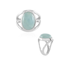 Aquamarin-Silberring
