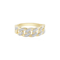 I2 (J) Diamant-Silberring