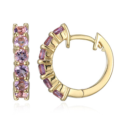 Amethyst-Silberohrringe