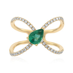 AAA-Sambia-Smaragd-Goldring (CIRARI)