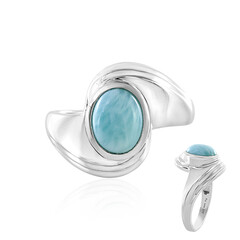 Larimar-Silberring
