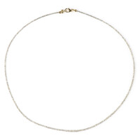 Silberner Diamant-Goldhalskette