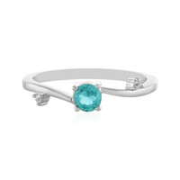 Blauer Apatit-Silberring