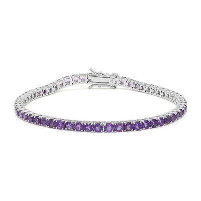 Amethyst-Silberarmband