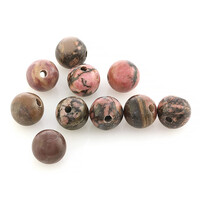 Rhodonit-Beads  91,44 ct (Maigold Kreativ)