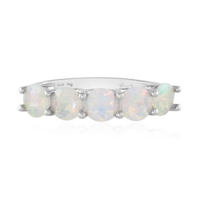 Welo-Opal-Silberring (de Melo)