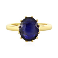 Blauer Madagaskar-Saphir-Silberring