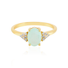 Paraiba-Opal-Silberring