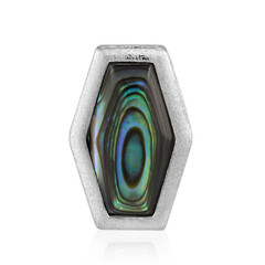 Abalone-Muschel-Silberanhänger