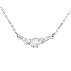 Petalit-Silbercollier