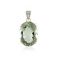 Rio Grande-Grüner Amethyst-Goldanhänger