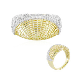 Zirkon-Goldring (Ornaments by de Melo)