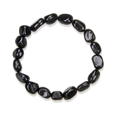 Schwarzer Turmalin-Armband