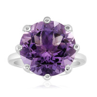 Bolivianischer Amethyst-Silberring