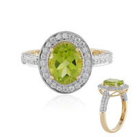 Peridot-Goldring
