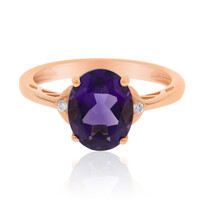 Amethyst-Goldring