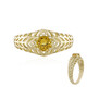 Goldener Beryll-Goldring (Ornaments by de Melo)