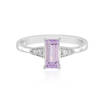 Lavendel-Amethyst-Silberring
