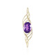 Sibirischer Amethyst-Goldanhänger (de Melo)