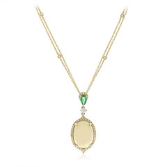 AAA-Welo-Opal-Goldhalskette (CIRARI)