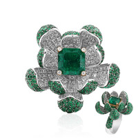 Kolumbianischer Smaragd-Goldring (Estée Collection)