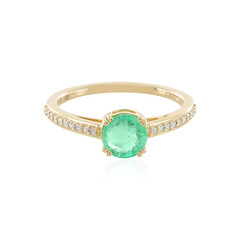 Russischer Smaragd-Goldring (AMAYANI)