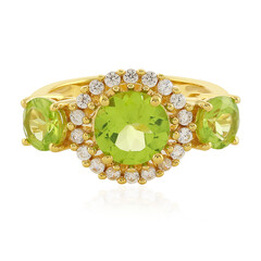 Peridot-Silberring