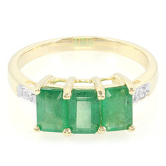 Sao Francisco-Smaragd-Goldring