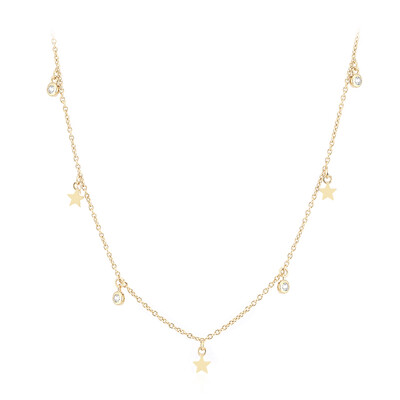Zirkon-Silbercollier