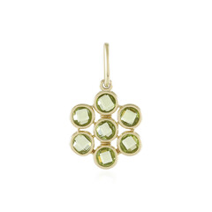 Peridot-Goldanhänger