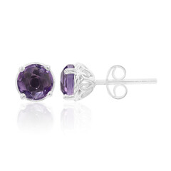 Amethyst-Silberohrringe