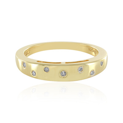 I2 (I) Diamant-Silberring