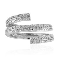 I3 (I) Diamant-Silberring