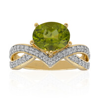 Peridot-Silberring