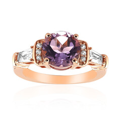 Bolivianischer Amethyst-Silberring