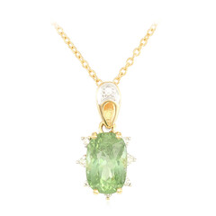 Paraiba-Turmalin-Goldhalskette (AMAYANI)