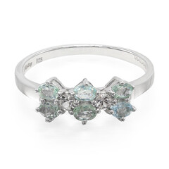 Paraiba-Turmalin-Silberring