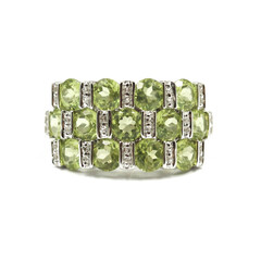 Peridot-Silberring