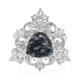 Schneeflocken-Obsidian-Silberring