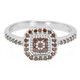 Fancy-Diamant-Silberring