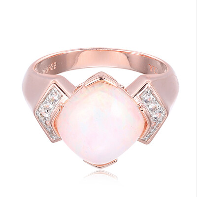 Australischer Opal-Silberring