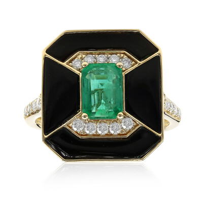 AAA-Sambia-Smaragd-Goldring (CIRARI)
