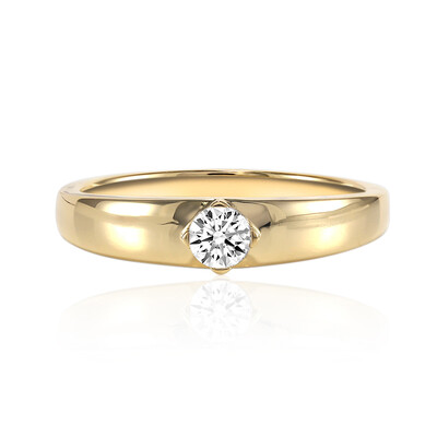 VS1 (F) Brillant-Goldring (adamantes [!])