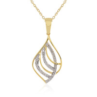 I3 (J) Diamant-Silberhalskette