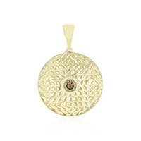 I2 Champagner-Brillant-Goldanhänger (Ornaments by de Melo)