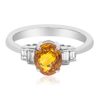 Gelber Saphir-Goldring (CIRARI)