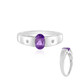Uruguay-Amethyst-Silberring