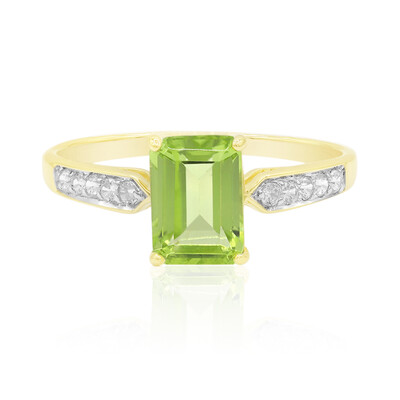Peridot-Goldring