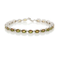 Tundra-Quarz-Silberarmband